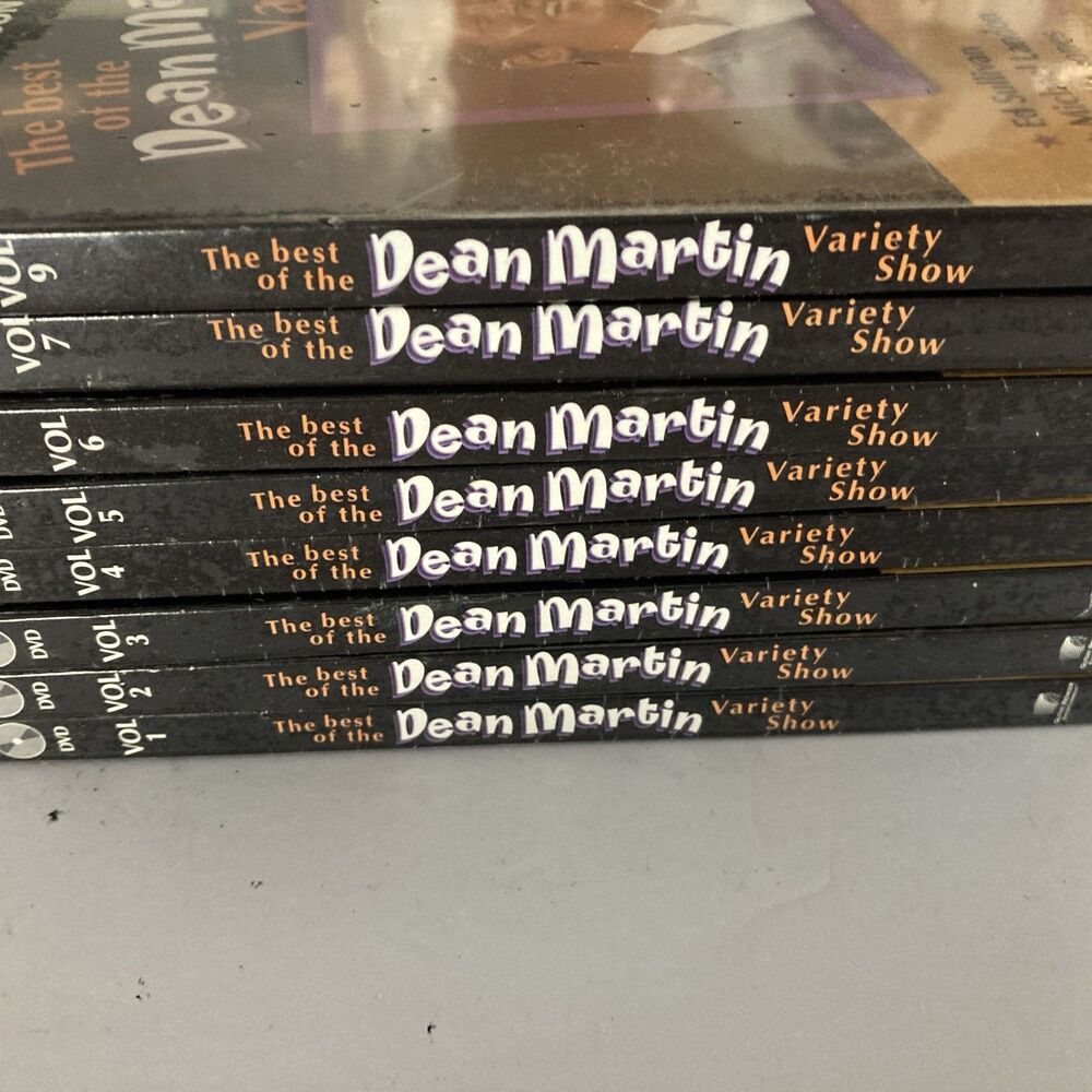 The Best of the Dean Martin Variety Show Lot 11 DVDs NEW Sealed Vol's 1-7 +Vol 9